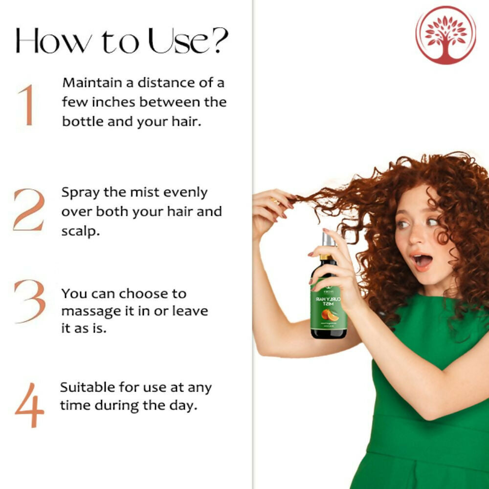 Ivory Natural Curly Hair Mist - Revitalize, Define, And Nourish Your Curly Hair