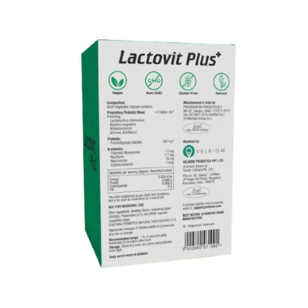 Velbiom Lactovit Plus Probiotics For Men