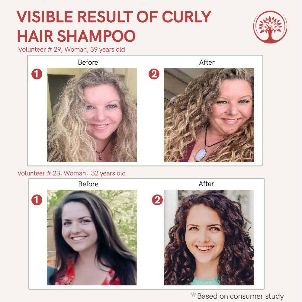 Ivory Natural Curly Hair Shampoo For Smooth, Well-Defined Curls