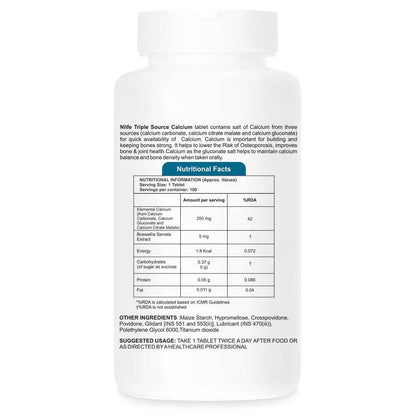 NLife Triple Source Calcium Tablets