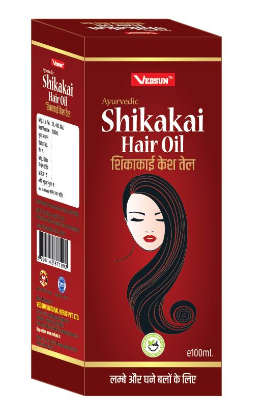 Vedsun Naturals Shikakai Herbal Hair Oil for Women & Men -  buy in usa 