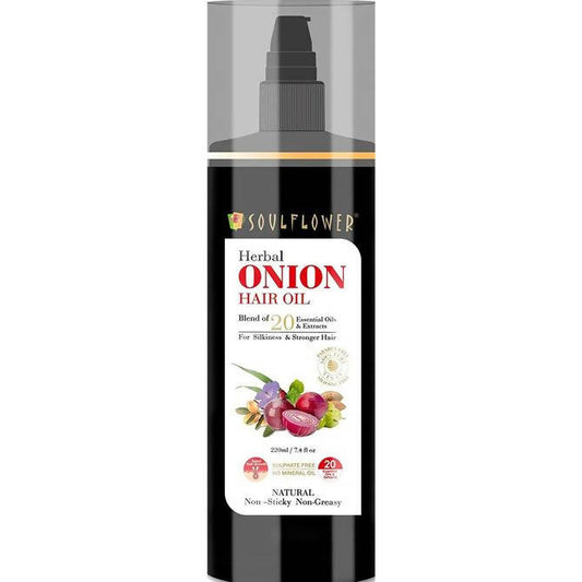 Soulflower Herbal Onion Hair Growth Oil