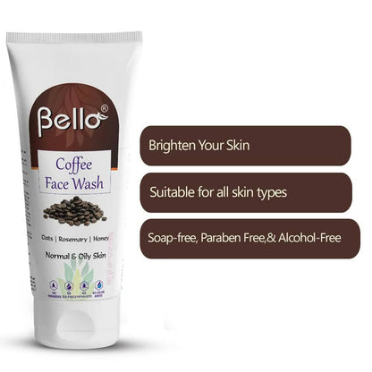 Bello Herbals Coffee Face Wash for Men & Women