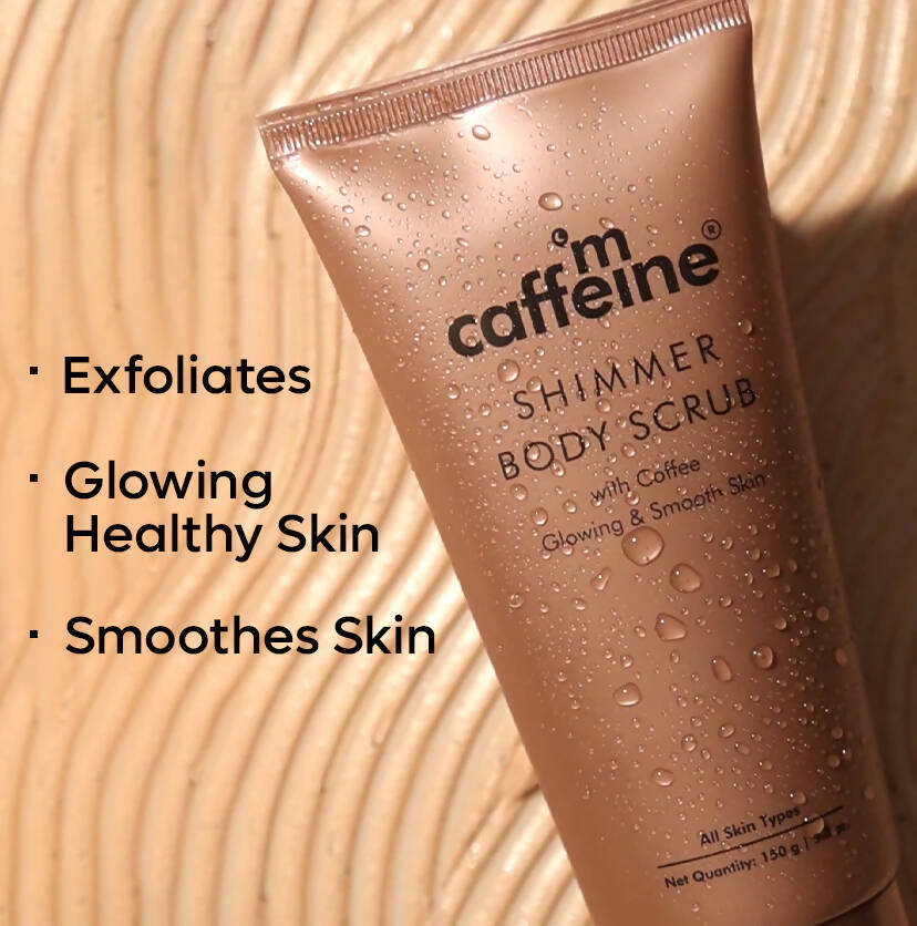 mCaffeine Shimmer Body Scrub with Coffee