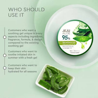 The Face Shop Jeju Aloe Fresh Soothing Gel