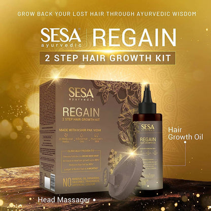 Sesa Ayurvedic Regain 2 Step Hair Growth Kit