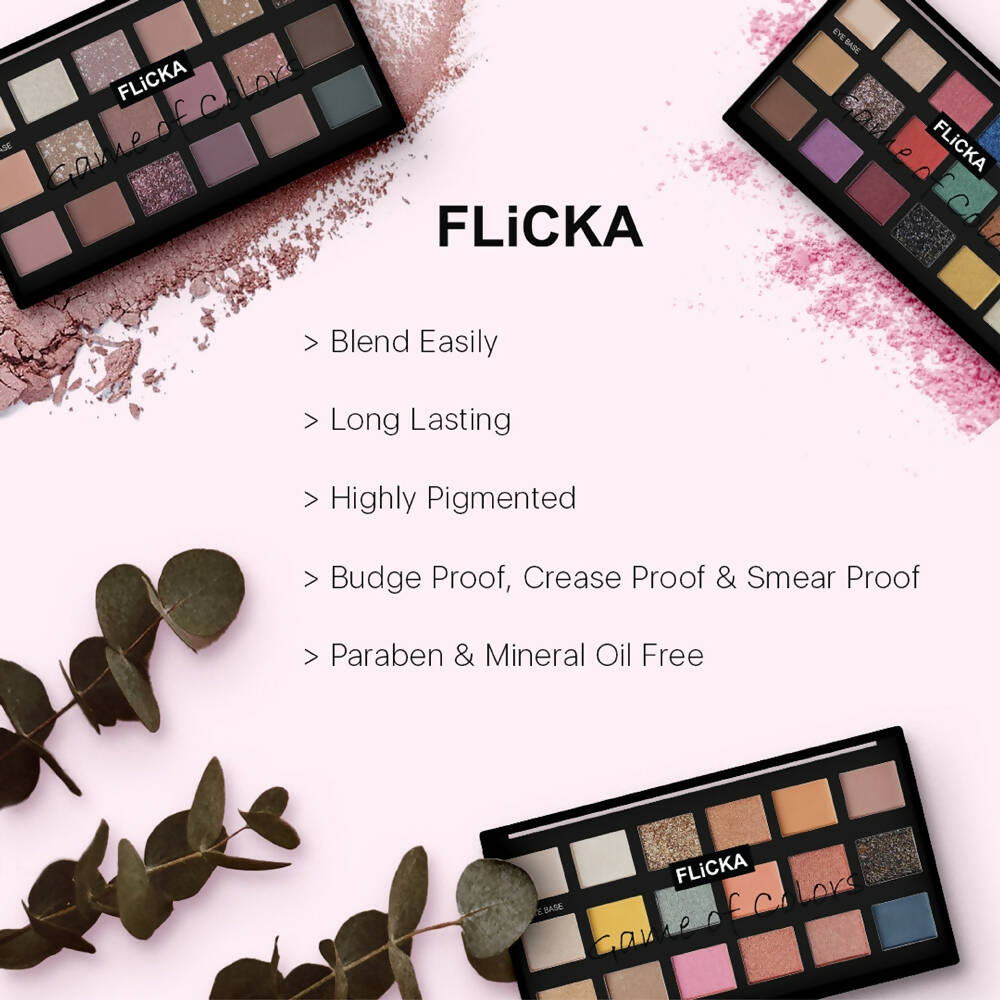 Flicka Game Of Colors Eyeshadow Palette - On Demand