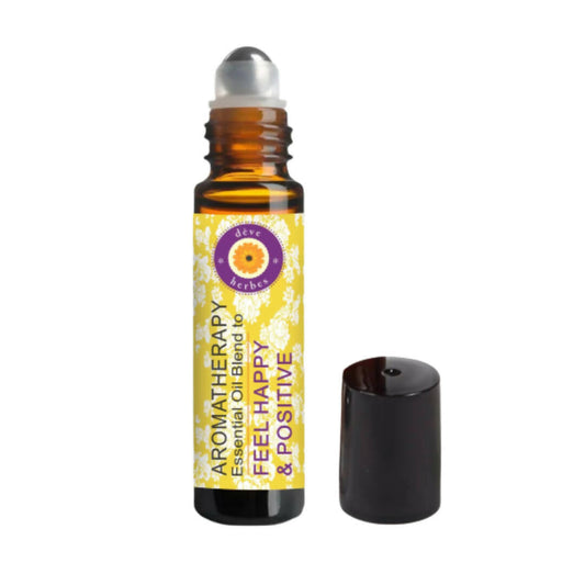 Deve Herbes Feel Happy & Positive Aromatherapy Essential Oil - BUDNE