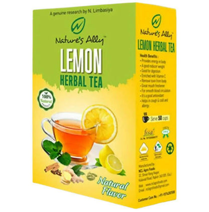 Natures Ally Lemon Herbal Tea - BUDNE