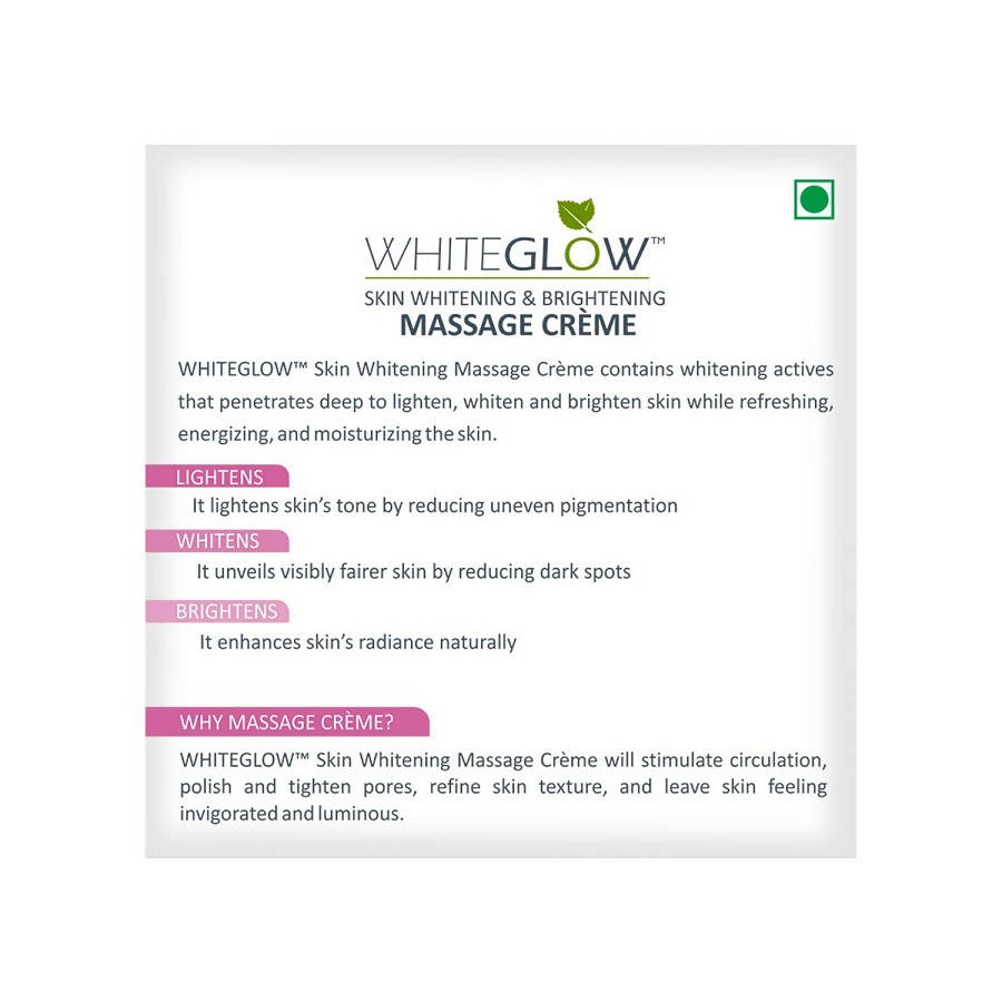 Lotus Herbals Whiteglow Skin Whitening And Brightening Massage Creme