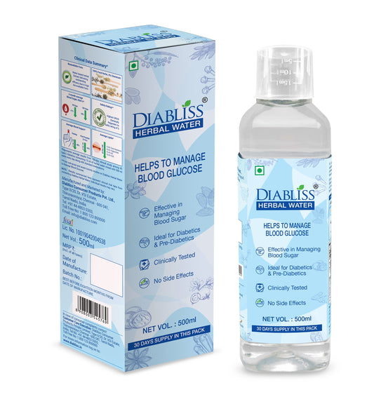 Diabliss Herbal Water For Blood Glucose Management - usa canada australia