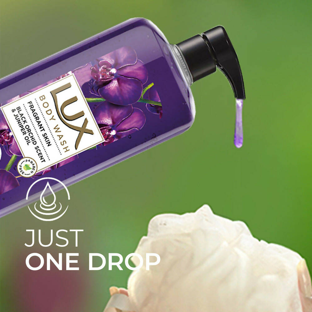 Lux Body Wash with Black Orchid Fragrance & Juniper Oil