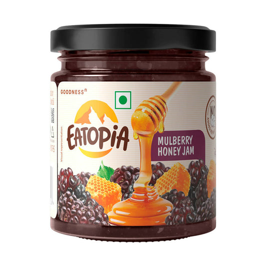 Eatopia Mulberry Honey Jam -  USA, Australia, Canada 