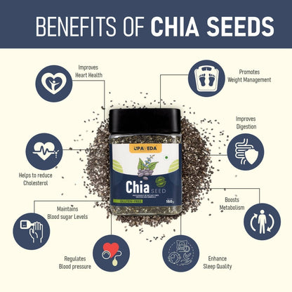 Upaveda Raw Chia Seeds