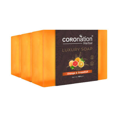 Coronation Herbal Orange & Grapefruit Luxury Soap - usa canada australia