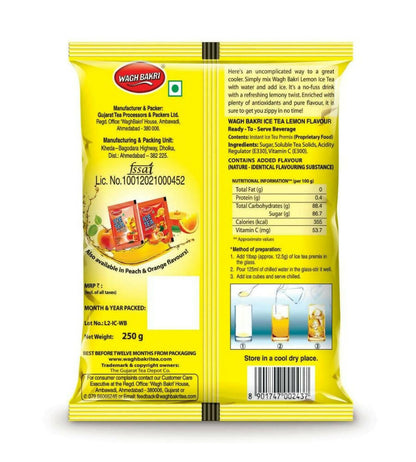 Wagh Bakri Instant Premix Ice Tea - Lemon Flavour