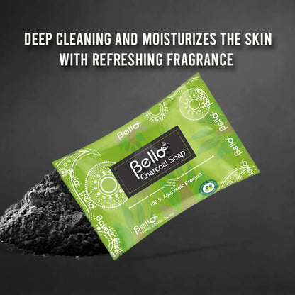 Bello Herbals Charcoal Soap