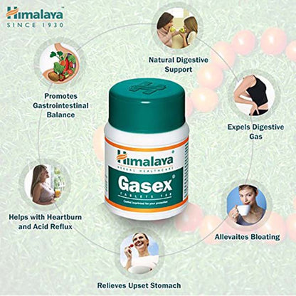 Himalaya Herbals - Gasex Tablets