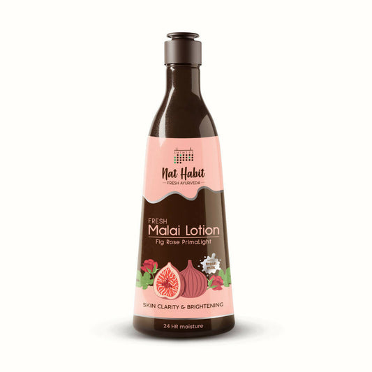 Nat Habit Fresh Fig Rose PrimaLight Malai Lotion - BUDNE