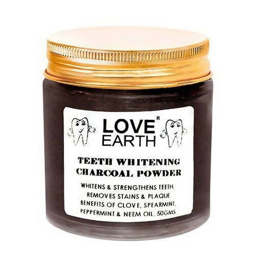 Love Earth Teeth Whitening Charcoal Powder - BUDEN