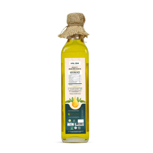 Upaveda Organic White Sesame Oil