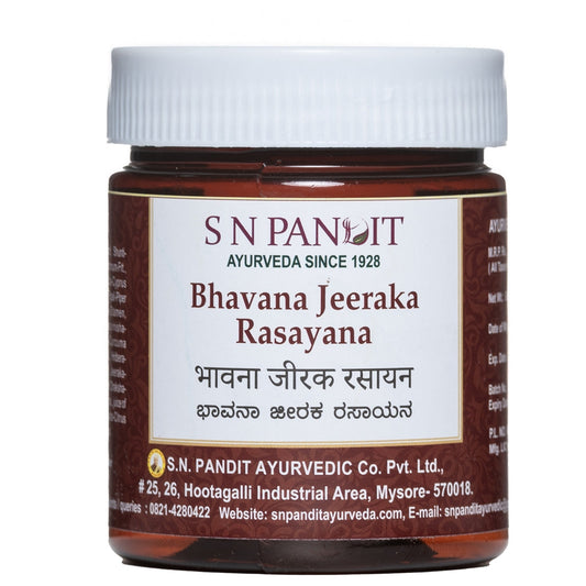 S N Pandit Ayurveda Bhavana Jeeraka Rasayana