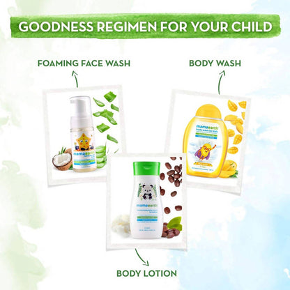 Mamaearth Major Mango Body Wash For Kids with Mango & Oat Protein
