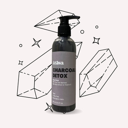 Atisa Charcoal Detox Body Wash