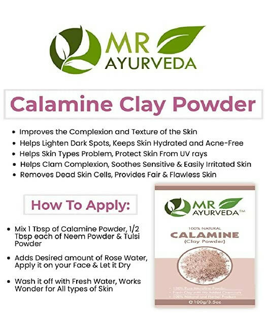 Mr Ayurveda Calamine Clay Powder