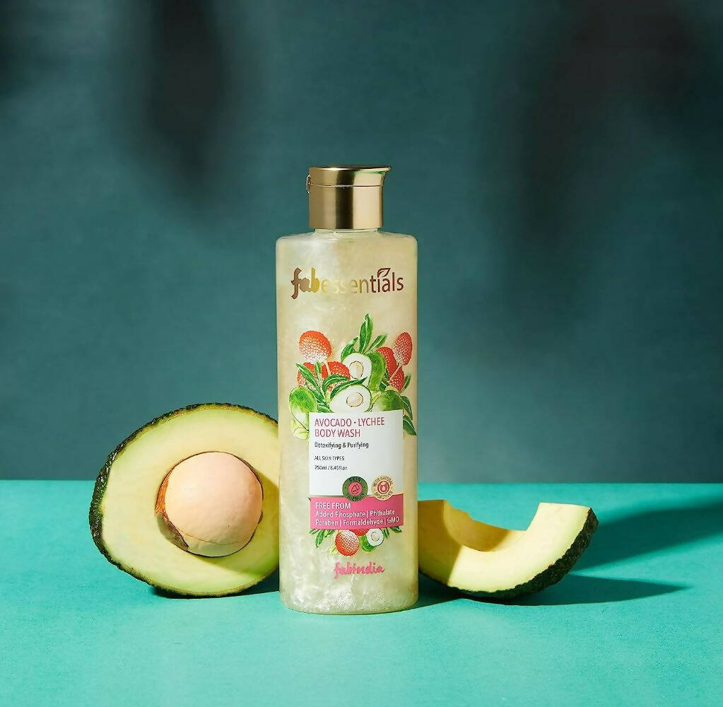 Fabessentials Avacado Lychee Body Wash