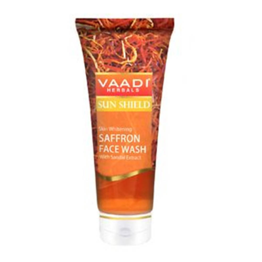 Vaadi Herbals Skin Whitening Saffron Face Wash With Sandal Extract - BUDNE