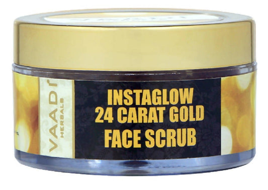 Vaadi Herbals Instaglow 24 Carat Gold Face Scrub - BUDEN