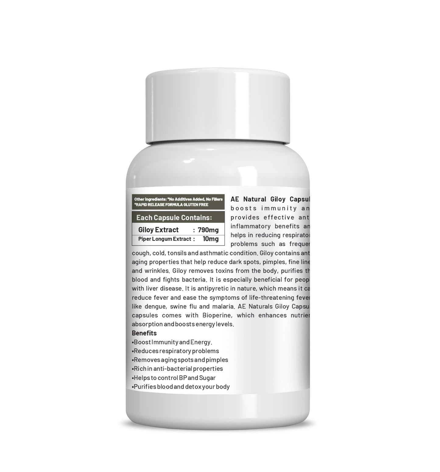 Ae Naturals Giloy Extract Capsules