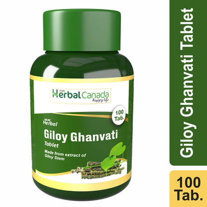 Herbal Canada Giloy Ghanvati Tablets