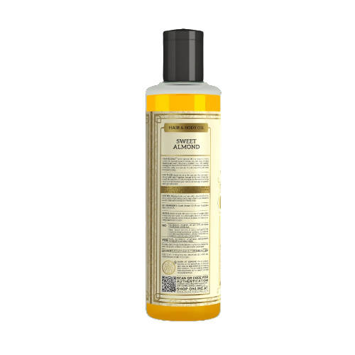 Khadi Natural Sweet Almond Hair & Body Oil