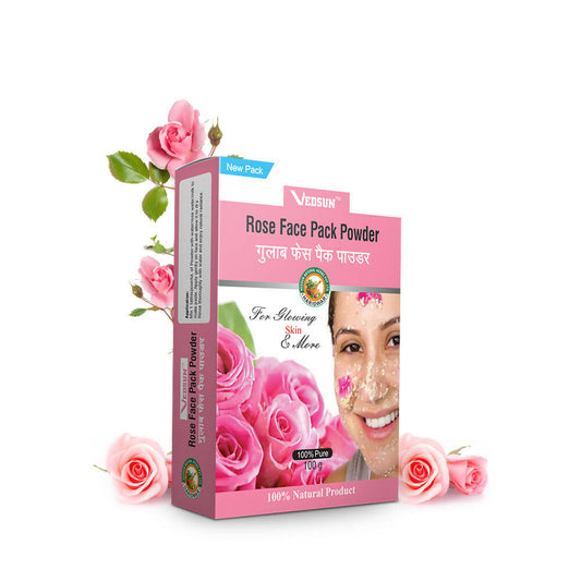 Vedsun Naturals Rose Face Pack for Face and Skin