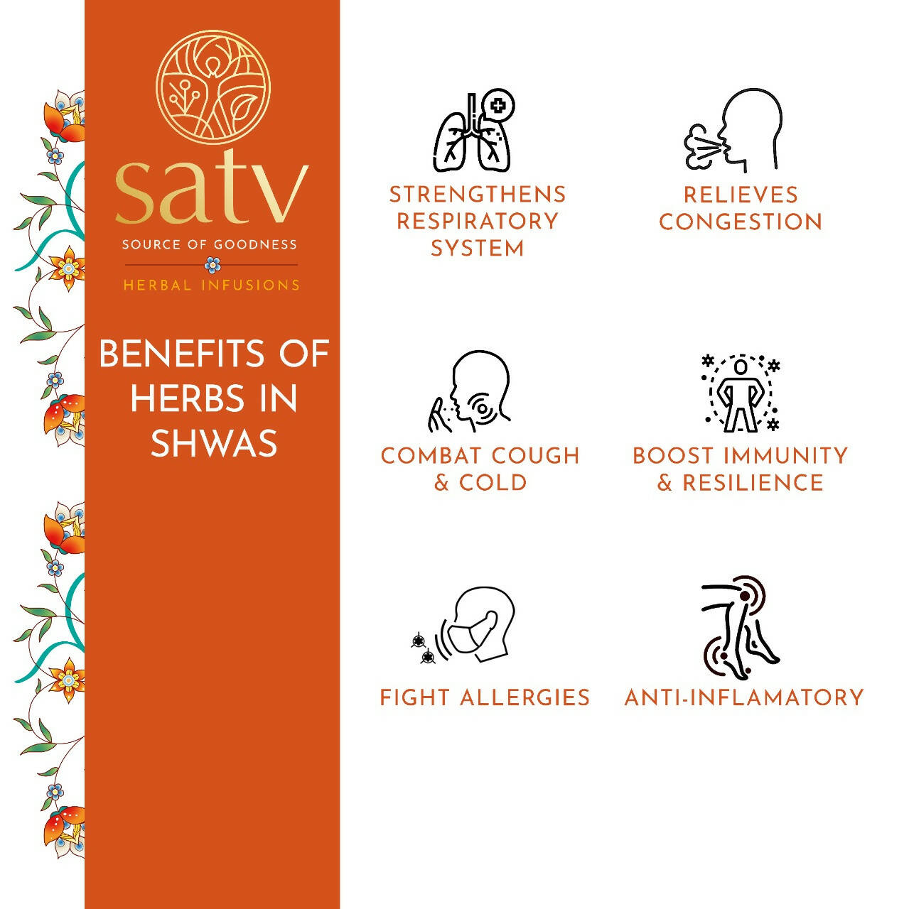 Satv Shwas Herbal Milk Tea
