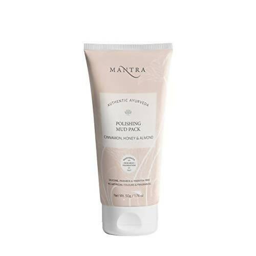 Mantra Herbal Cinnamon, Honey and Almond Polishing Mud Pack - BUDNEN