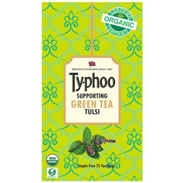 Typhoo Supporting Tulsi Green Tea Bags -  buy in usa 