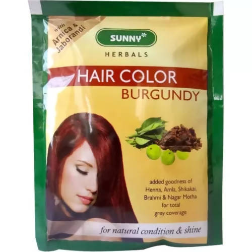 Bakson's Sunny Herbals Hair Color Burgundy - buy in USA, Australia, Canada