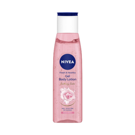Nivea Fresh & Healthy Rose Water Gel Body Lotion Non Sticky Feel - BUDNEN