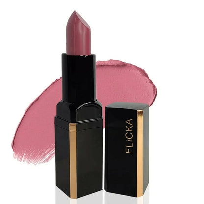 FLiCKA Lip Poetry Matte Lipstick Shade 05 Teddy Bear - Pink Nude - BUDNE