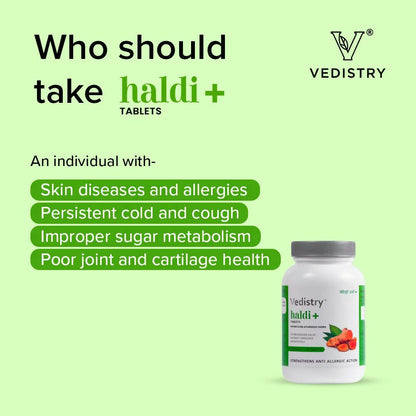 Vedistry Haldi Tablets