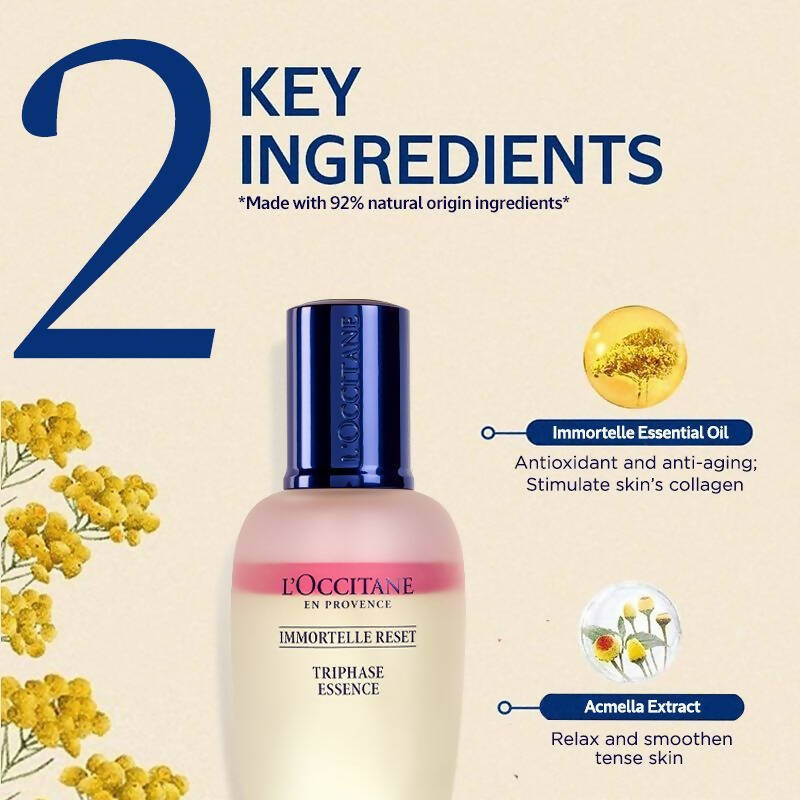 L'Occitane Immortelle Reset Triphase Essence