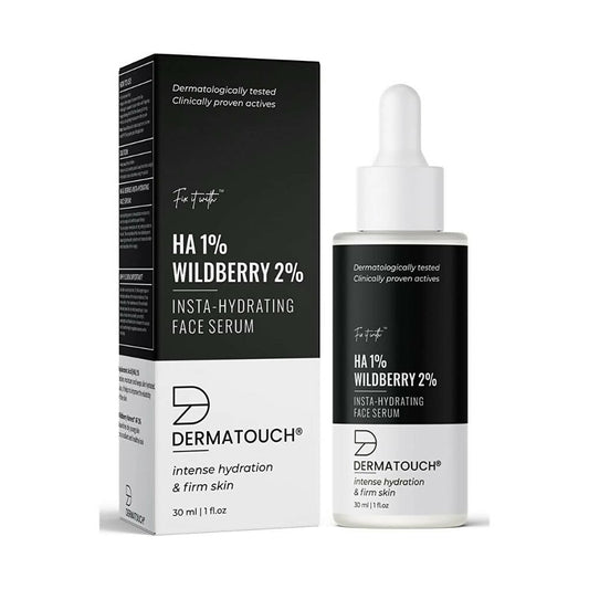 Dermatouch 1% Hyaluronic Acid & 2% Wildberry Insta-Hydrating Face Serum - BUDNEN