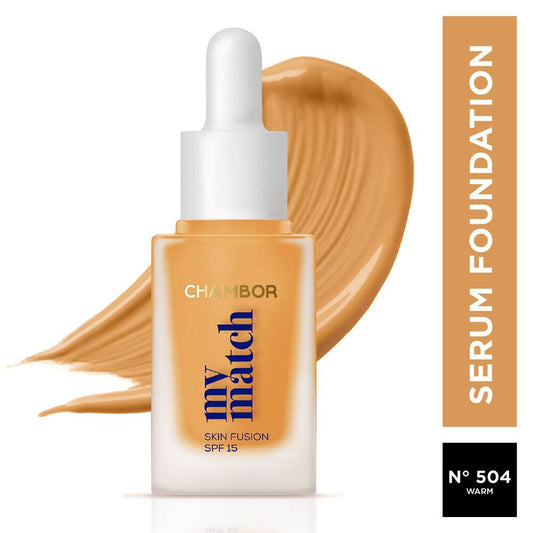 Chambor My Match SPF 15 Skin Fusion Serum Foundation - 504 Warm
