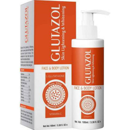 Glutazol Skin Lightening & Whitening Face & Body Lotion - BUDNE