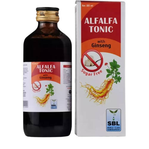 SBL Homeopathy Alfalfa Tonic with Ginseng Sugar Free - BUDEN