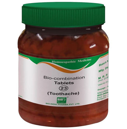 Bio India Homeopathy Bio-combination 23 Tablets