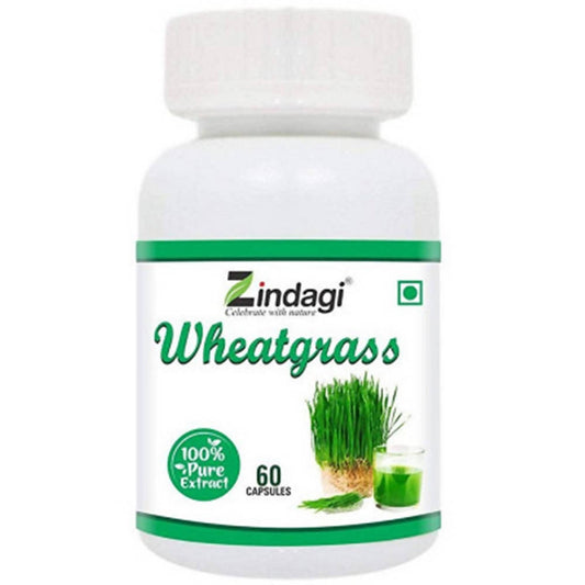 Zindagi Wheatgrass Capsules - BUDEN
